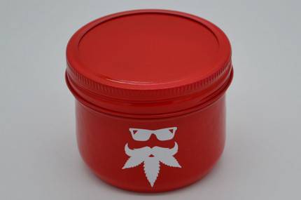 Red Hand Painted Jar 250ml